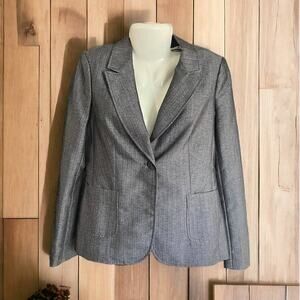 The Limited Collection Women's Dark Gray 1- Button Blazer/Suit Jacket | Size M